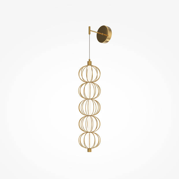 Maytoni - Wandlamp Golden Cage - Goud