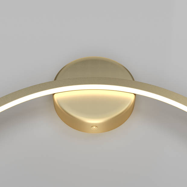 Maytoni - Wandlamp Halo - Messing - Ø60