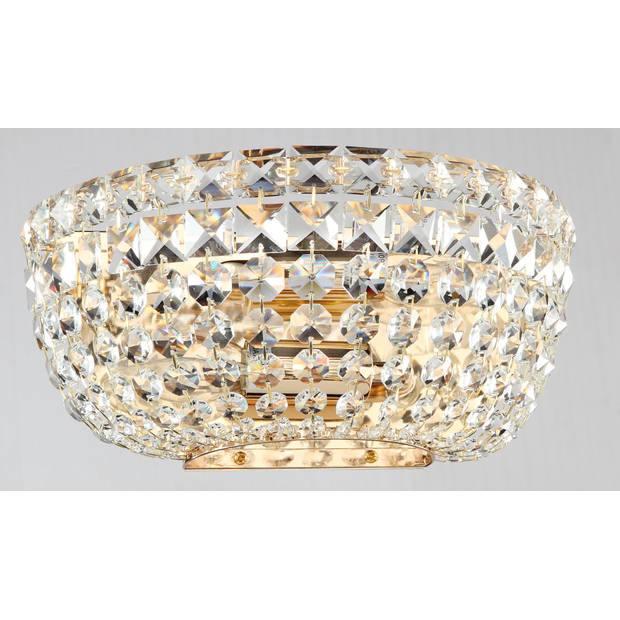 Maytoni - Wandlamp Basfor - Goud