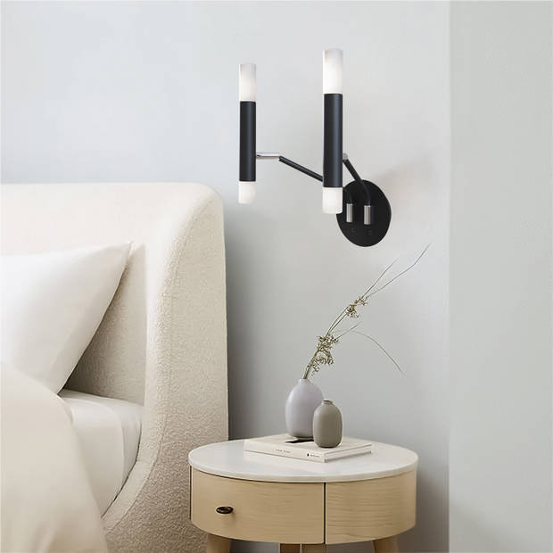 Maytoni - Wandlamp Vigo - Zwart