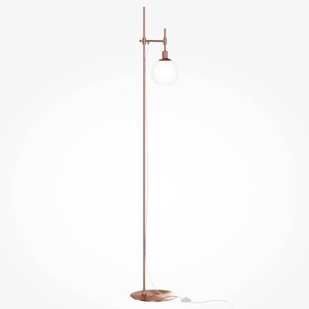 Maytoni - Vloerlamp Erich - Messing - Ø25