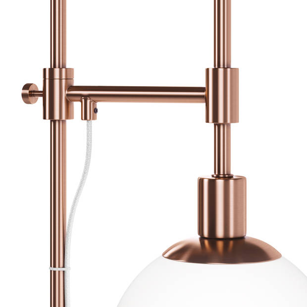 Maytoni - Vloerlamp Erich - Messing - Ø25