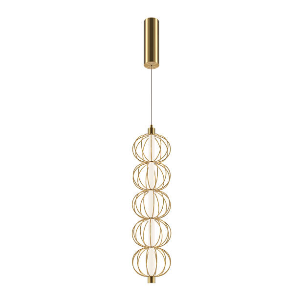 Maytoni - Hanglamp Golden Cage - Goud - Ø13,9