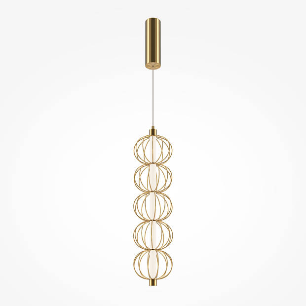 Maytoni - Hanglamp Golden Cage - Goud - Ø13,9