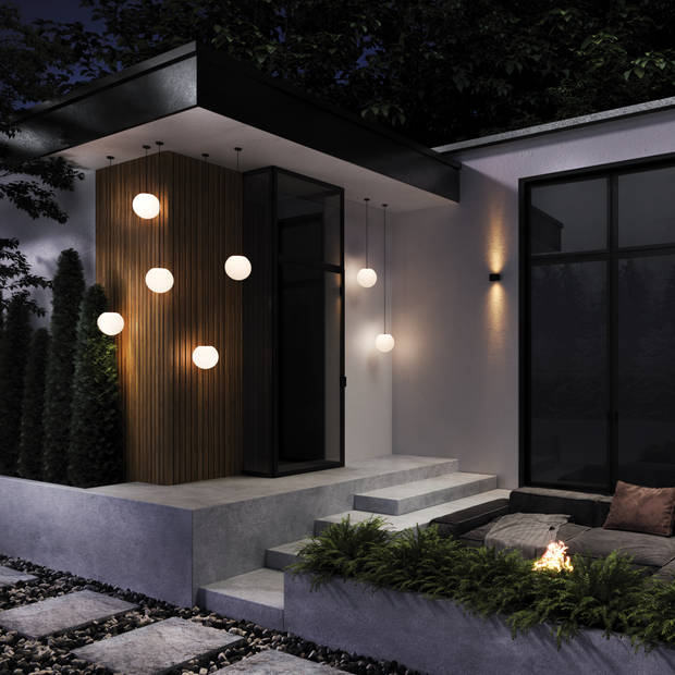 Maytoni Outdoor - Hanglamp Erda - Wit - Ø30