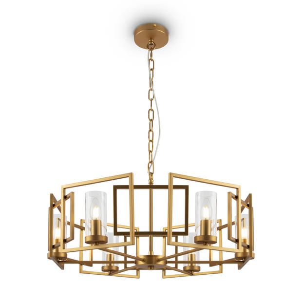 Maytoni - Hanglamp Bowi - Goud - Ø65,6