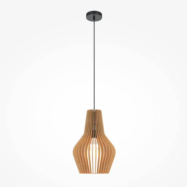 Maytoni - Hanglamp Roots - Zwart - Ø30