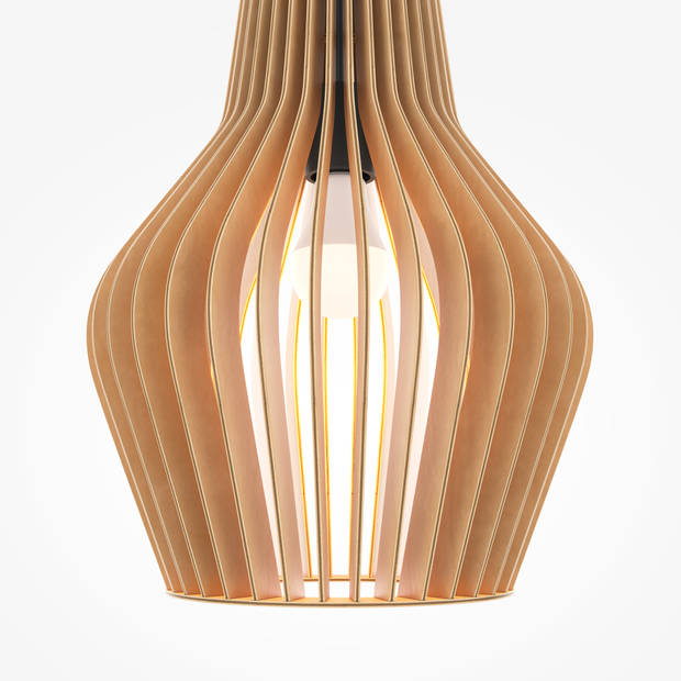 Maytoni - Hanglamp Roots - Zwart - Ø30