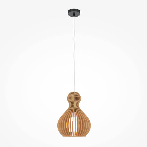 Maytoni - Hanglamp Roots - Zwart - Ø30