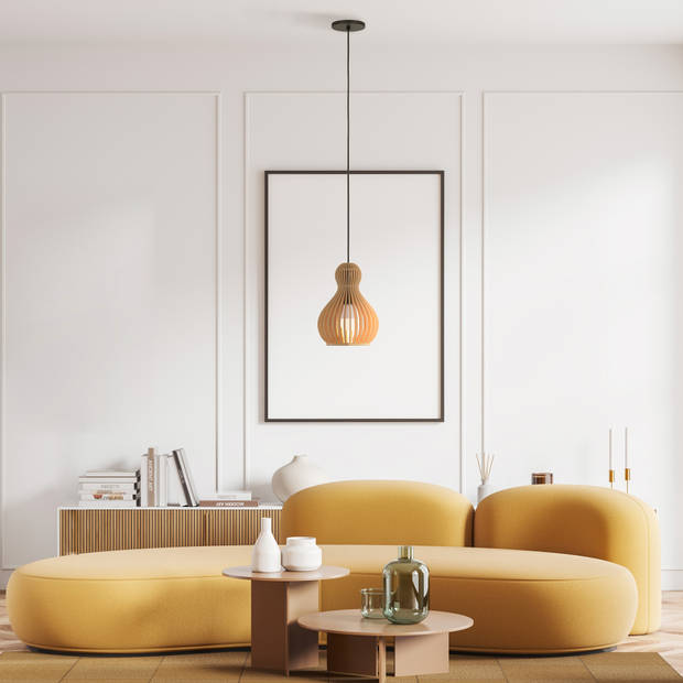 Maytoni - Hanglamp Roots - Zwart - Ø30