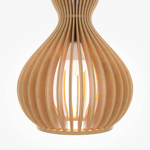 Maytoni - Hanglamp Roots - Zwart - Ø30