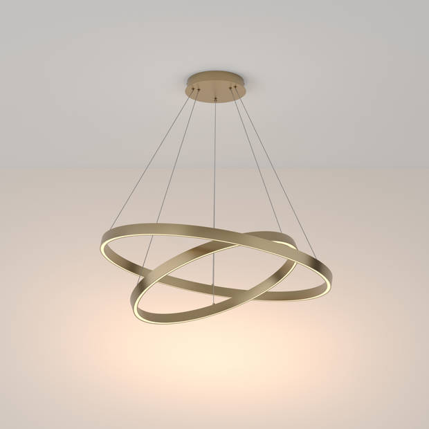 Maytoni - Hanglamp Rim - Messing - Ø80