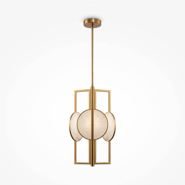 Maytoni - Hanglamp Marmo - Goud - Ø30,5