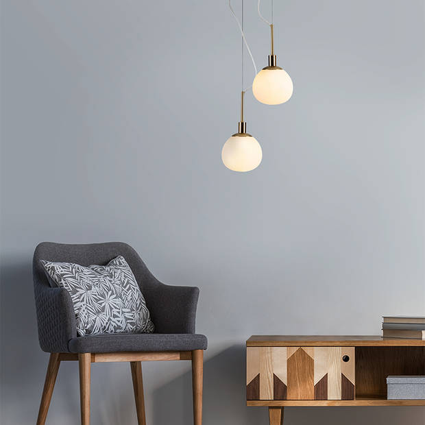 Maytoni - Hanglamp Erich - Messing - Ø15