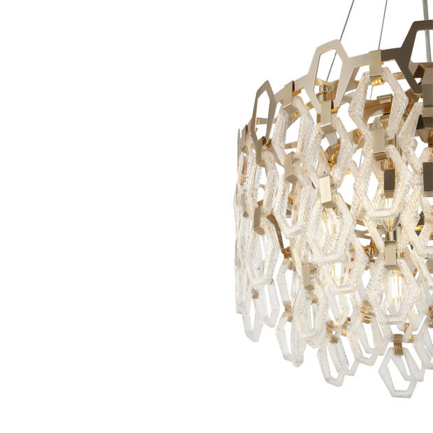 Maytoni - Hanglamp Tissage - Goud - Ø45,7