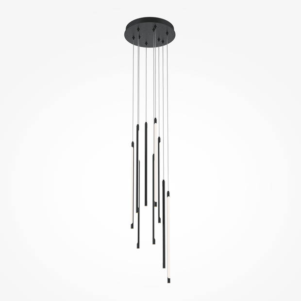 Maytoni - Hanglamp Light stick - Zwart - Ø35