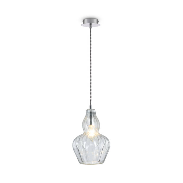 Maytoni - Hanglamp Eustoma - Nikkel - Ø16