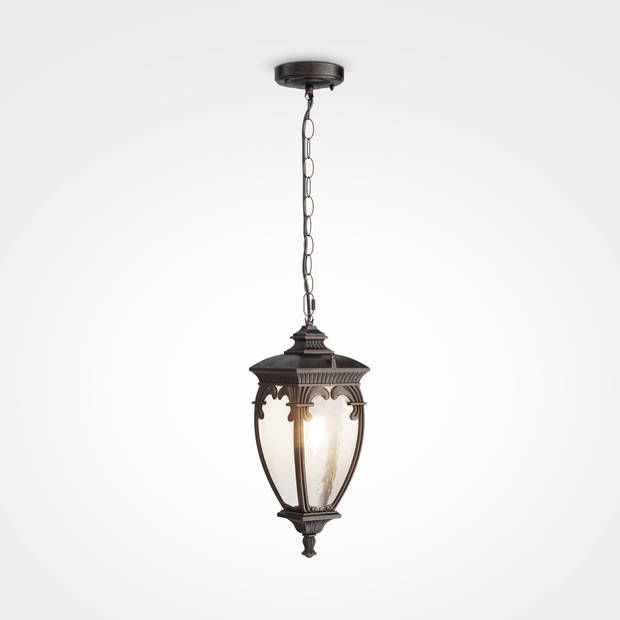 Maytoni Outdoor - Hanglamp Fleur - Bronzen antiek - Ø15