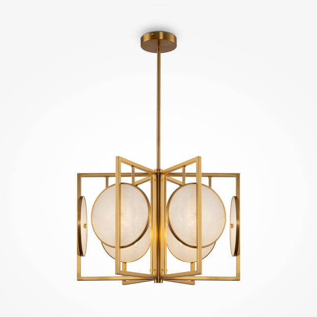 Maytoni - Hanglamp Marmo - Goud - Ø51,7