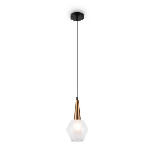 Maytoni - Hanglamp Copita - Goud - Ø15