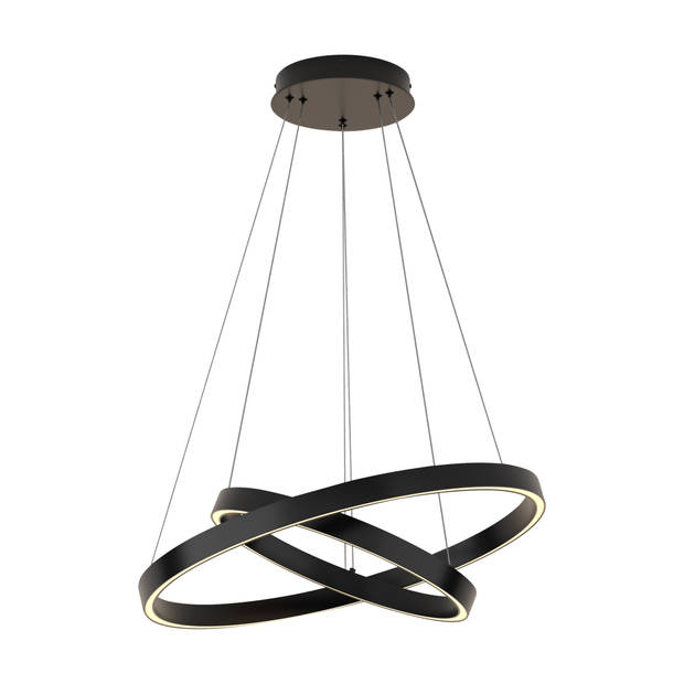 Maytoni - Hanglamp Rim - Zwart - Ø60