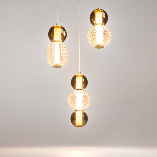 Maytoni - Hanglamp Drop - Goud - Ø38