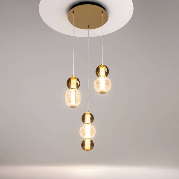 Maytoni - Hanglamp Drop - Goud - Ø38