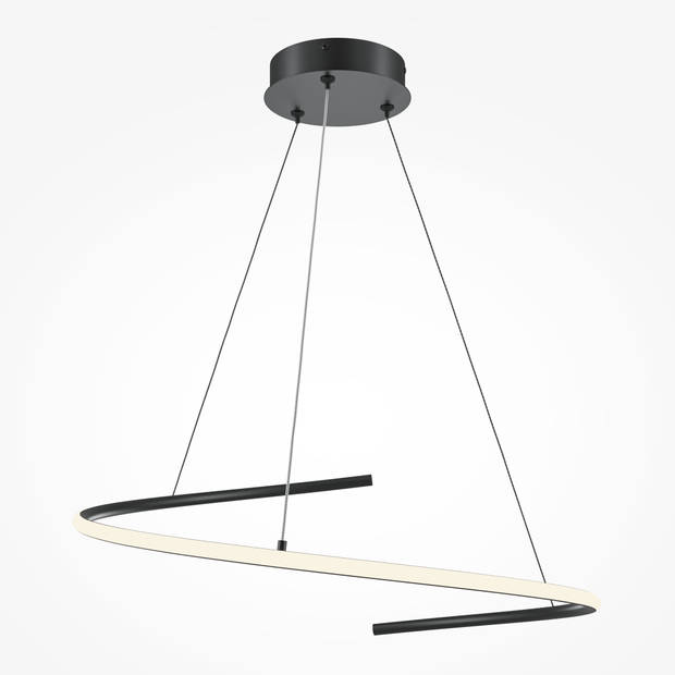 Maytoni - Hanglamp Curve - Zwart - Ø60