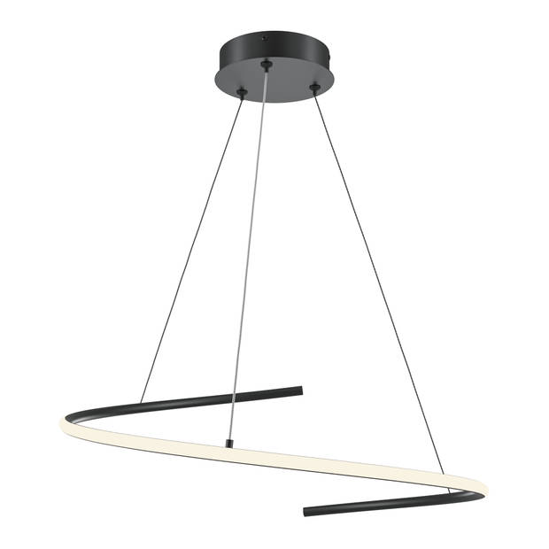 Maytoni - Hanglamp Curve - Zwart - Ø60