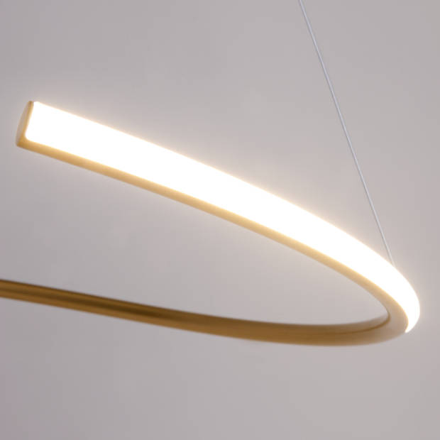 Maytoni - Hanglamp Curve - Messing - Ø60