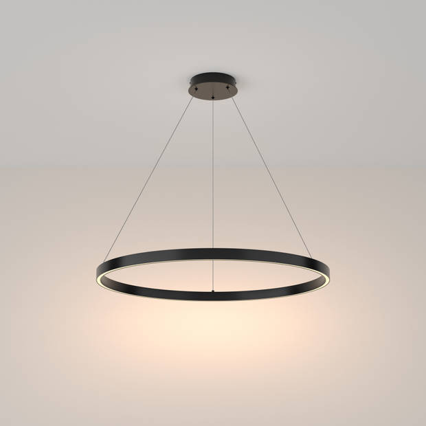 Maytoni - Hanglamp Rim - Zwart - Ø80