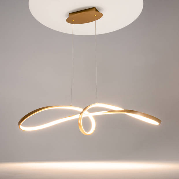 Maytoni - Hanglamp Curve - Goud