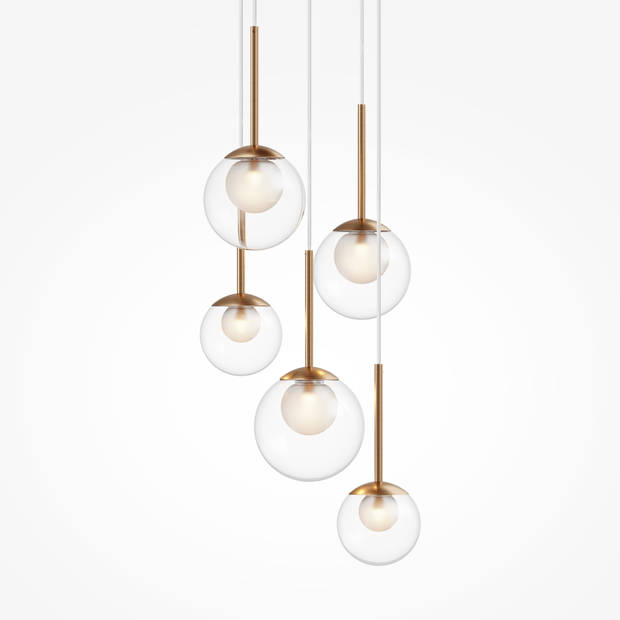 Maytoni - Hanglamp Basic form - Goud - Ø45