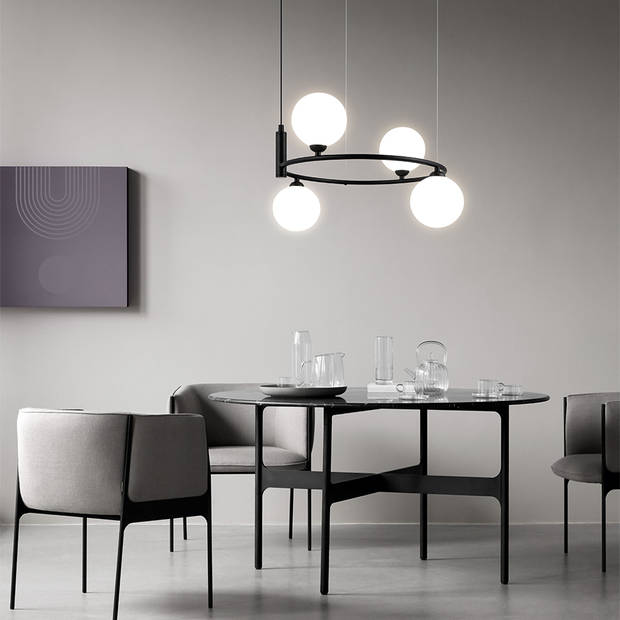 Maytoni - Hanglamp Ring - Zwart