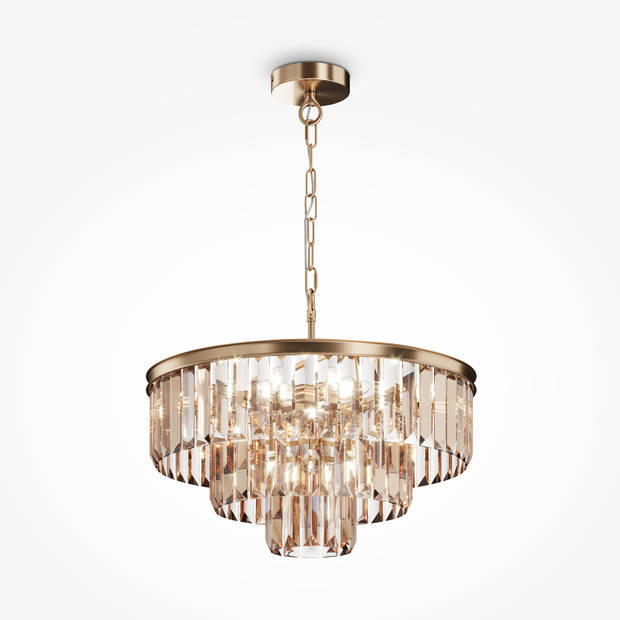 Maytoni - Hanglamp Revero - Goud - Ø50