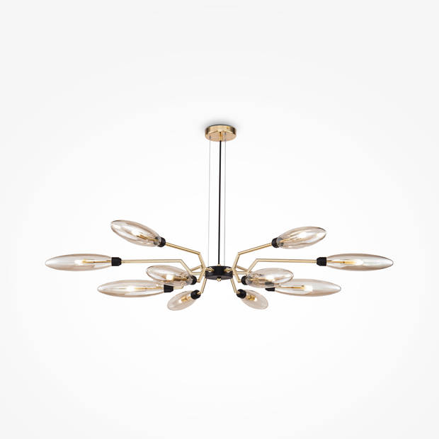 Maytoni - Hanglamp Ventura - Goud - Ø127