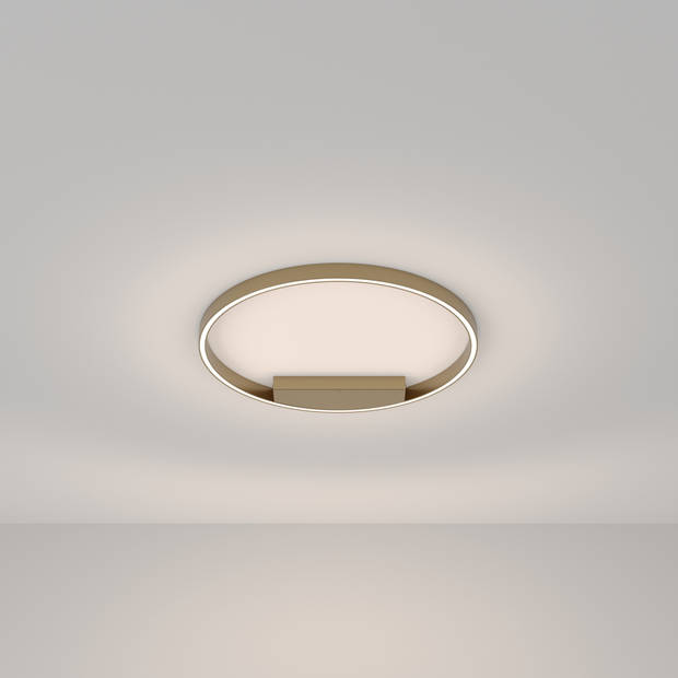 Maytoni - Plafondlamp Rim - Messing - Ø60