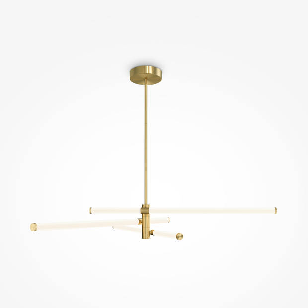 Maytoni - Plafondlamp Axis - Goud - Ø124,1