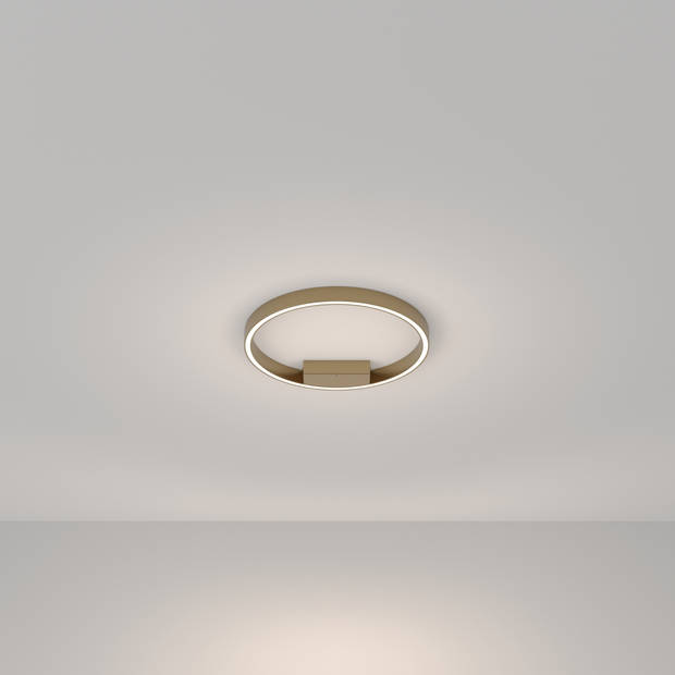 Maytoni - Plafondlamp Rim - Messing - Ø40