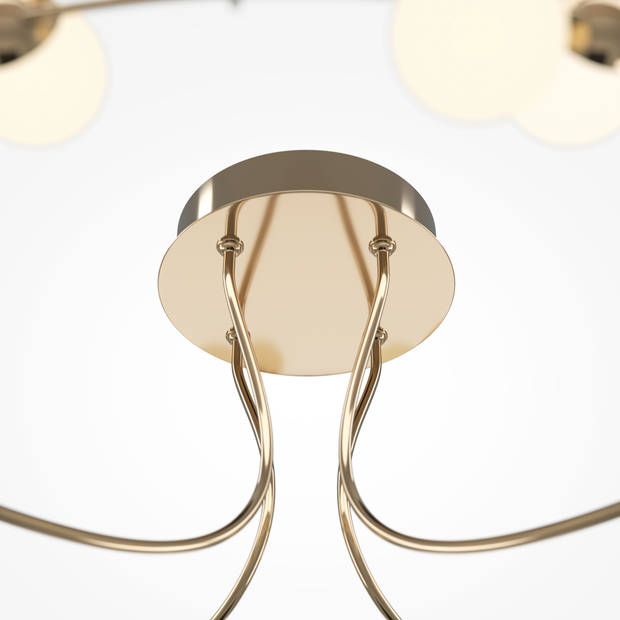 Maytoni - Plafondlamp Tessara - Goud - Ø80