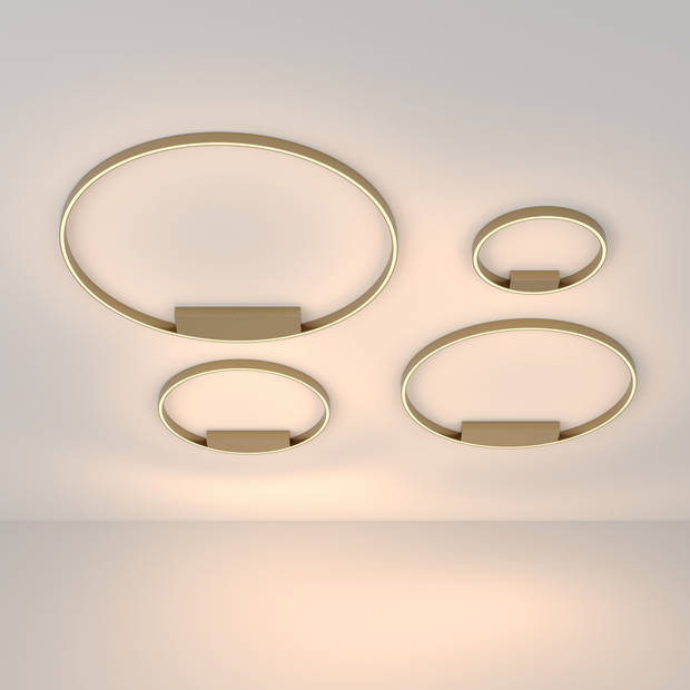 Maytoni - Plafondlamp Rim - Messing - Ø60