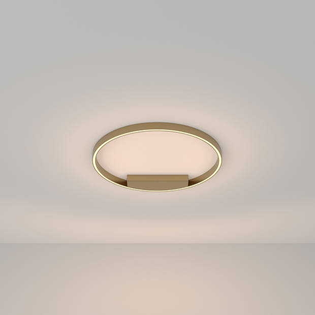 Maytoni - Plafondlamp Rim - Messing - Ø60