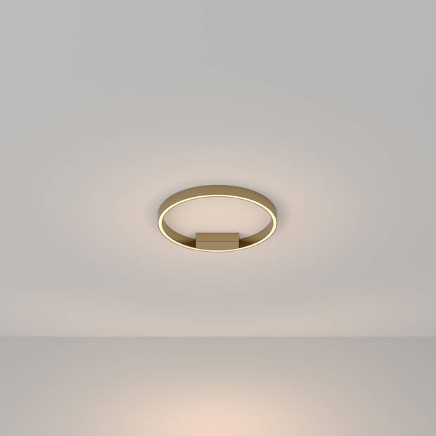 Maytoni - Plafondlamp Rim - Messing - Ø40