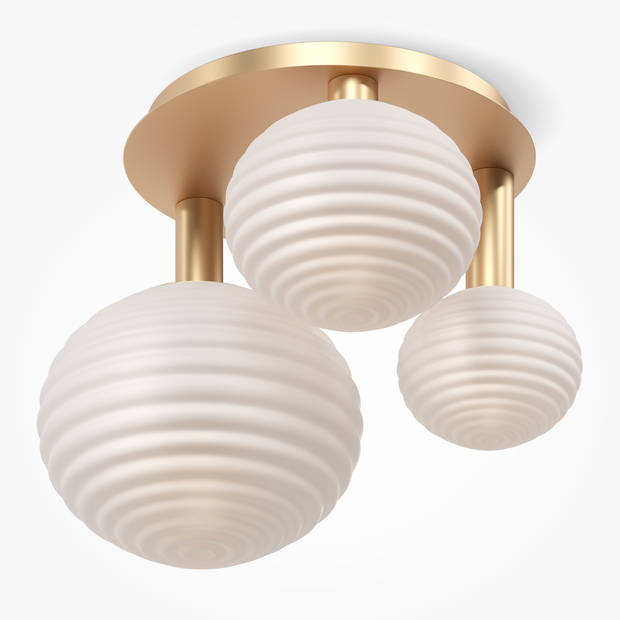 Maytoni - Plafondlamp Reels - Goud