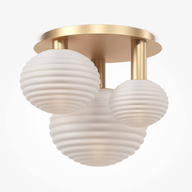 Maytoni - Plafondlamp Reels - Goud