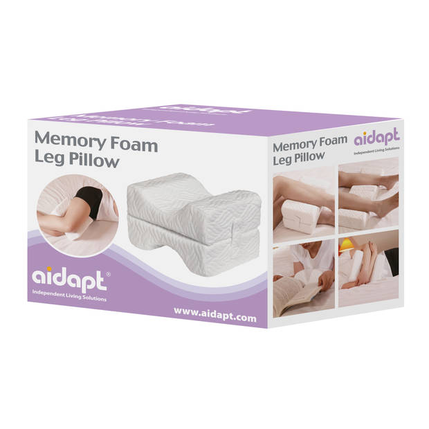 Aidapt beenkussen memory foam