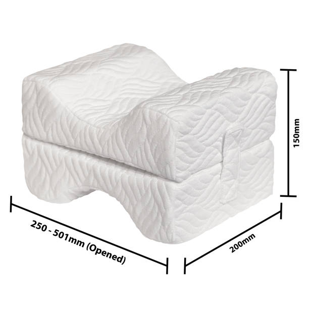 Aidapt beenkussen memory foam