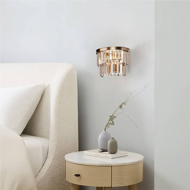 Maytoni - Wandlamp Revero - Goud