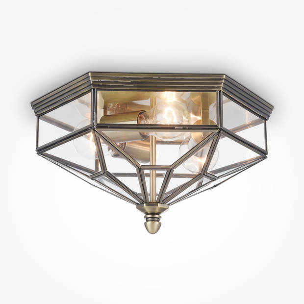 Maytoni - Plafondlamp Zeil - Brons