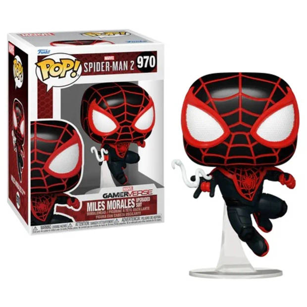 Pop Games: Spider-Man 2 - Miles Morales (Upgraded Suit) Funko Pop #970